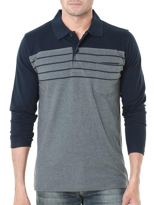 grey cotton pocket t-shirt - 13675536 - Very Small Image - 1