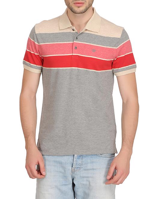 grey cotton  t-shirt - 13675677 - Very Small Image - 1