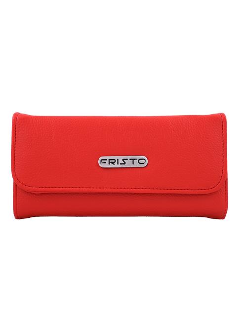red leatherette regular clutch - 13678517 - Very Small Image - 1