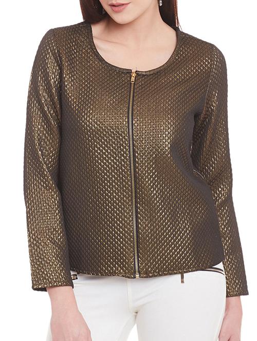 gold quilted jacket - 13679158 - Very Small Image - 1