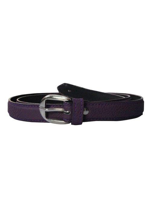 purple leatherette (pu belt - 13681399 - Very Small Image - 1