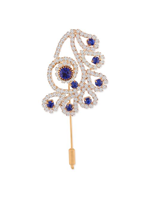 multi colored brass brooch - 13686103 - Very Small Image - 1