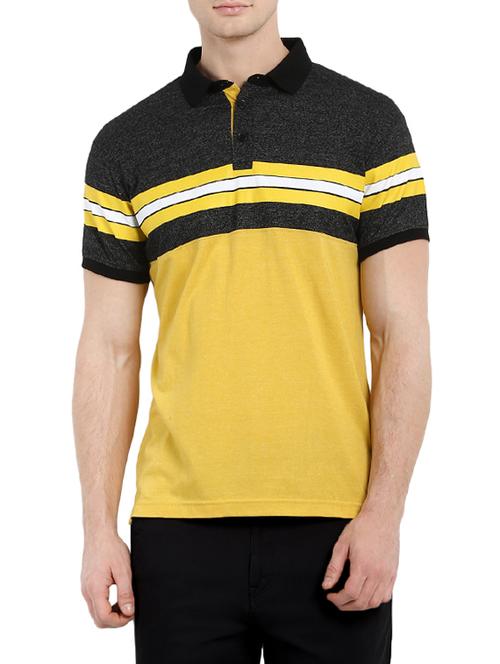 yellow cotton t-shirt - 13688108 - Very Small Image - 1