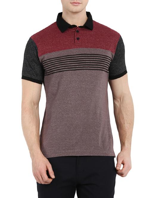 brown cotton t-shirt - 13688110 - Very Small Image - 1