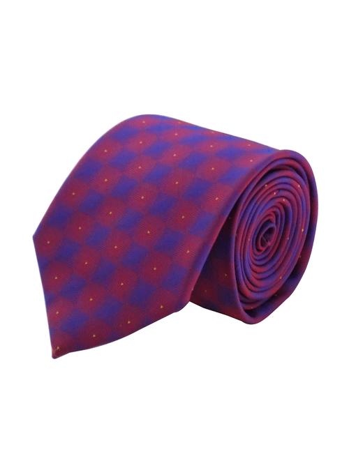 purple micro fibre tie - 13688825 - Very Small Image - 1