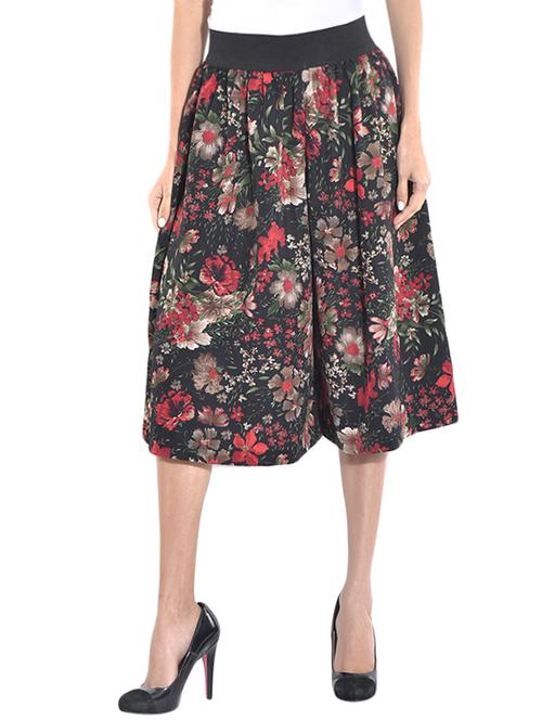 black crepe culottes - 13691864 - Very Small Image - 1