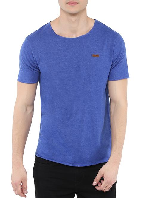 blue cotton tshirt - 13693300 - Very Small Image - 1