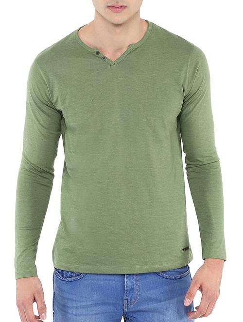 green cotton tshirt - 13693425 - Very Small Image - 1