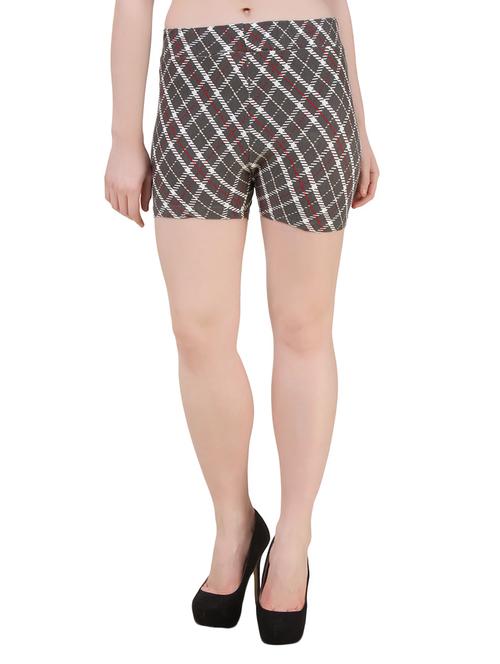 grey cotton shorts - 13695480 - Very Small Image - 1