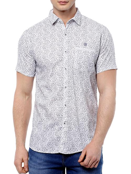white cotton casual shirt - 13695485 - Very Small Image - 1