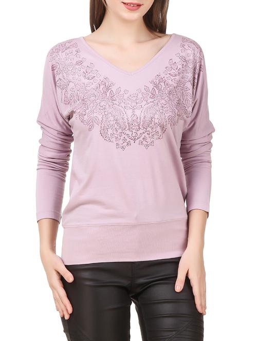purple polyester regular top - 13695933 - Very Small Image - 1