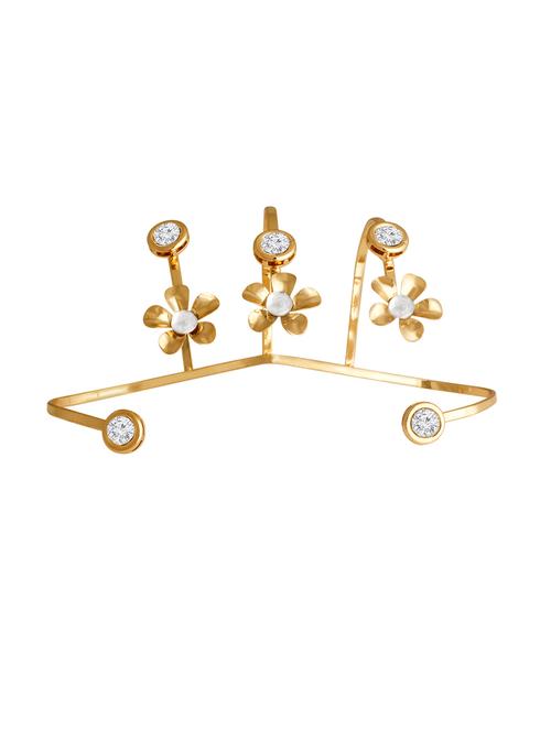 gold metal ring - 13696100 - Very Small Image - 1