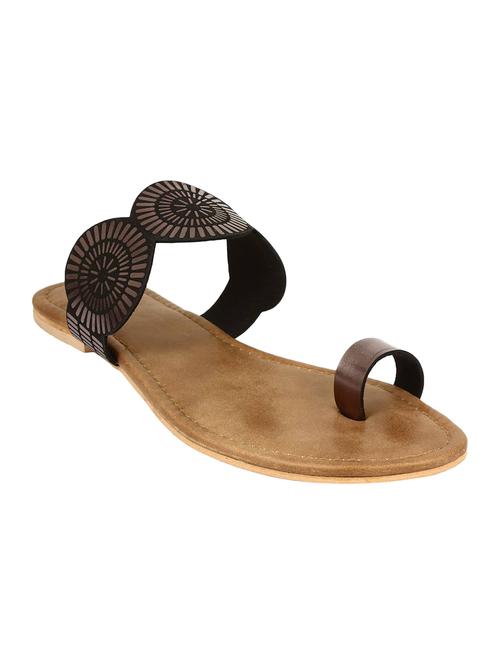 black one toe  sandal - 13699038 - Very Small Image - 1