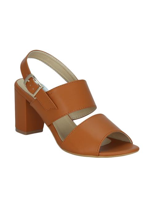 tan back strap sandal - 13700169 - Very Small Image - 1