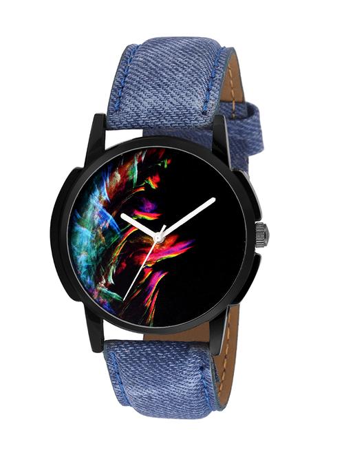 timebre men tremendous blue casual analog watch - 13700853 - Very Small Image - 1