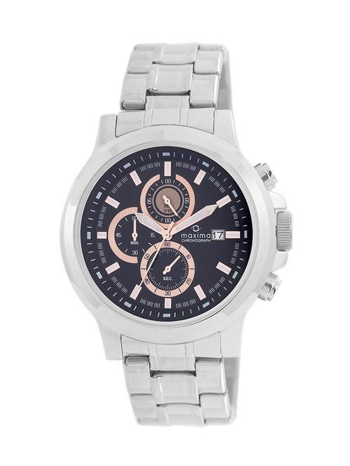 maxima white dial watch for  men -  27716cmgi - 13707572 - Very Small Image - 1