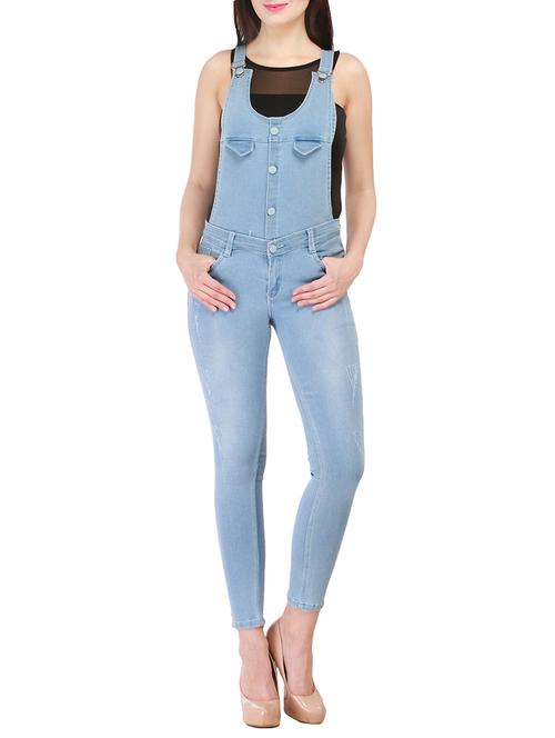 blue denim jumpsuit - 13709923 - Very Small Image - 1