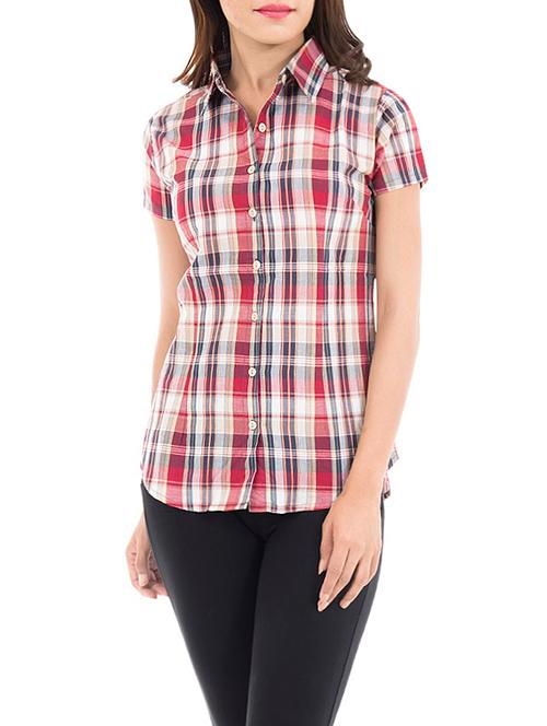 buttoned up checkered shirt - 13709930 - Very Small Image - 1