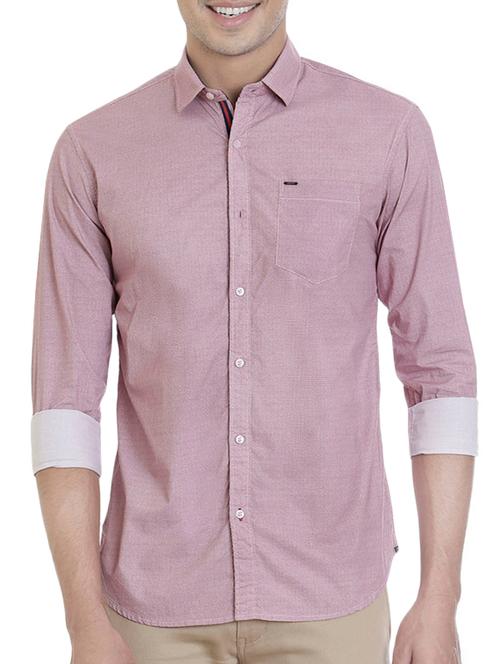 brown cotton casual shirt - 13710689 - Very Small Image - 1