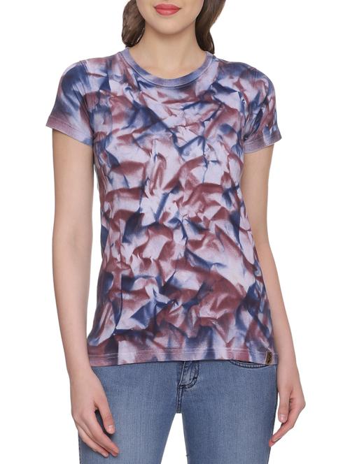 women's all over print crew neck t-shirt - 13712190 - Very Small Image - 1