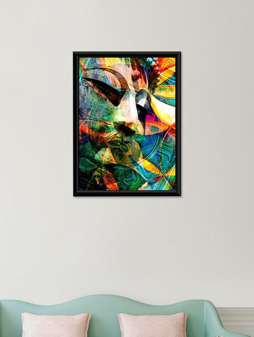 gautam buddha wall poster (with frame) - 13715754 - Very Small Image - 1