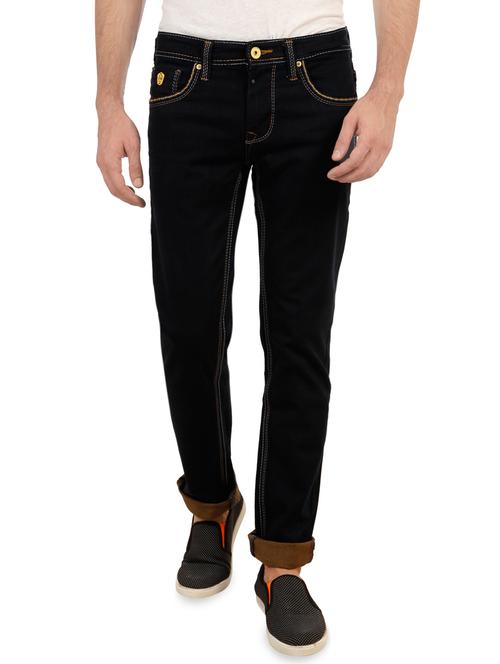 black cotton jeans - 13717090 - Very Small Image - 1