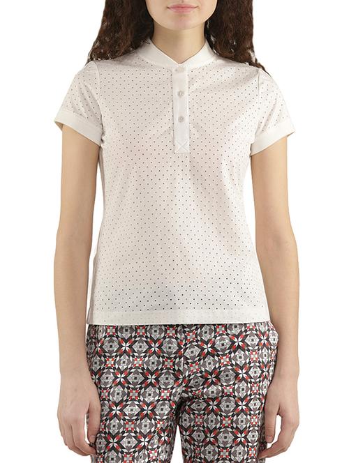 white cotton regular tshirt - 13717735 - Very Small Image - 1