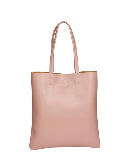 pink leatherette tote - 13720161 - Very Small Image - 1