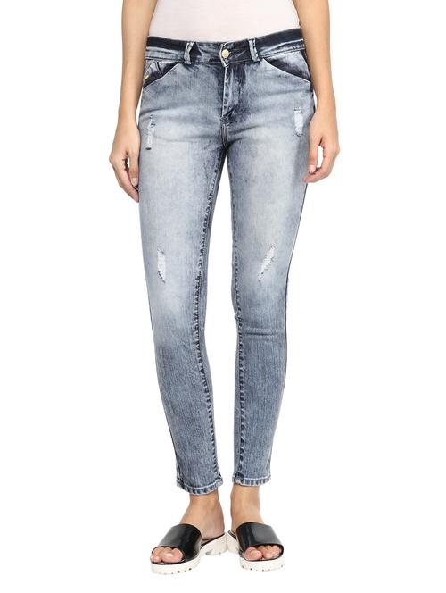 light blue skinny fit denim jean - 13720637 - Very Small Image - 1