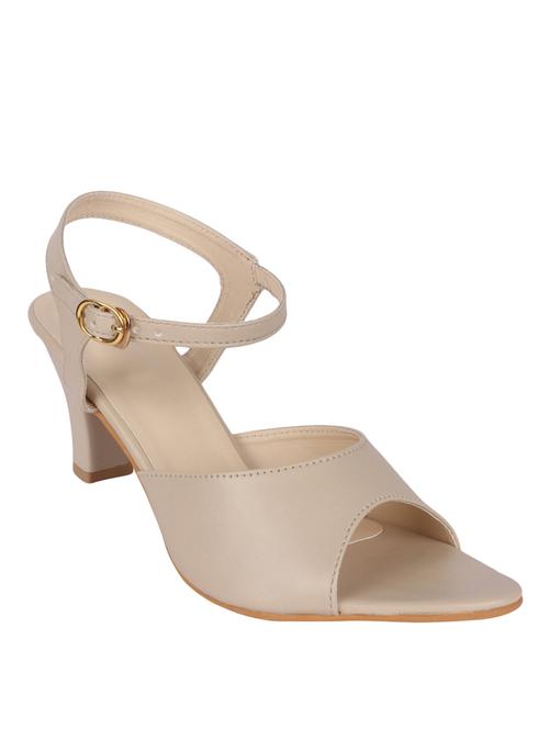 beige ankle strap sandal - 13721555 - Very Small Image - 1