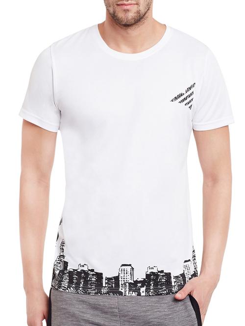 white polyester t-shirt - 13721999 - Very Small Image - 1