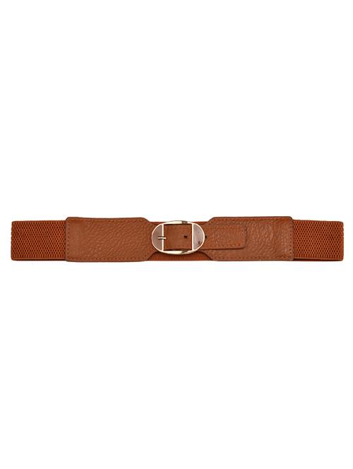 broad belt in brown with metal detailed - 13722340 - Very Small Image - 1