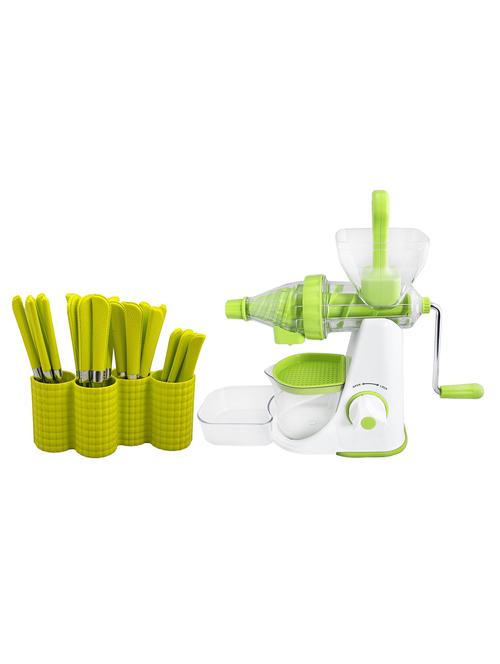 Combo Set Of 24  Fruit Juicer & Imperial Cutlery Set - 13728692 - Very Small Image - 1