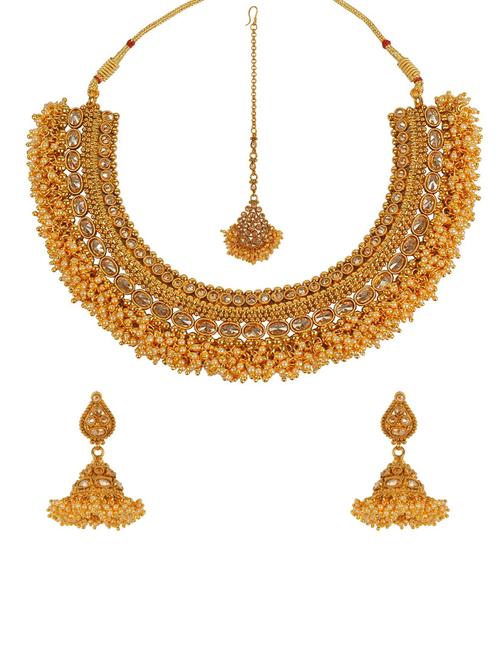 gold metal  necklace - 13730124 - Very Small Image - 1