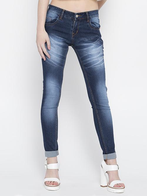dark blue skinny fit denim jean - 13734556 - Very Small Image - 1