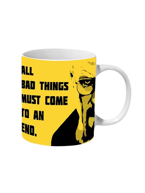mooch wale breaking bad all bad things must come to an end ceramic mug - 13738029 - Very Small Image - 1