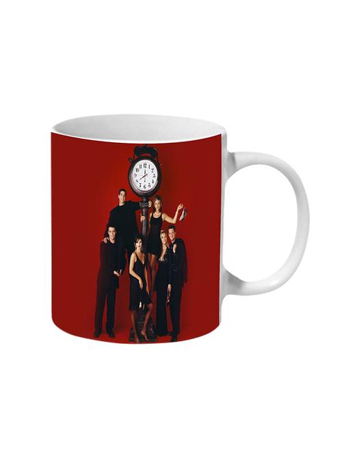 mooch wale friends on the classy clock ceramic mug - 13738123 - Very Small Image - 1