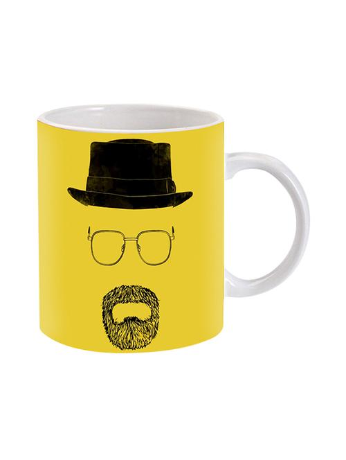 mooch wale breaking bad walter black yellow background ceramic mug - 13738215 - Very Small Image - 1