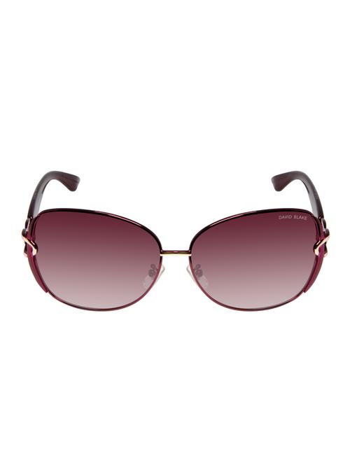 david blake brown oversized gradient, polarized, uv protection sunglass - 13739107 - Very Small Image - 1