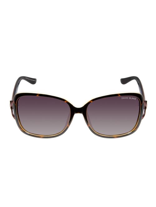 david blake brown oversized gradient, polarized, uv protection sunglass - 13739111 - Very Small Image - 1