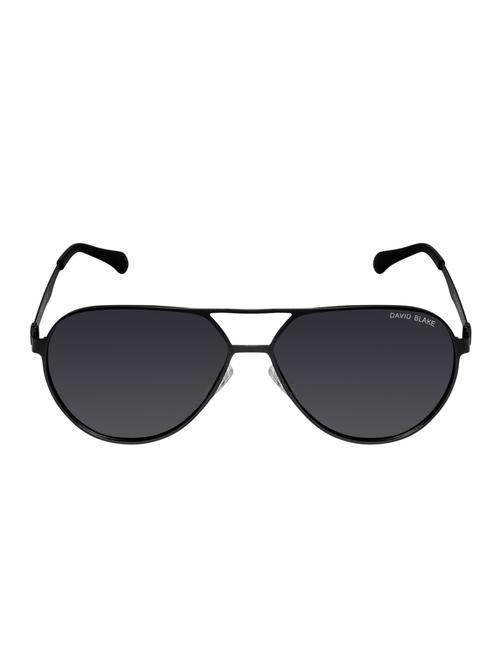 david blake black aviator polarized, uv protection sunglass - 13739123 - Very Small Image - 1
