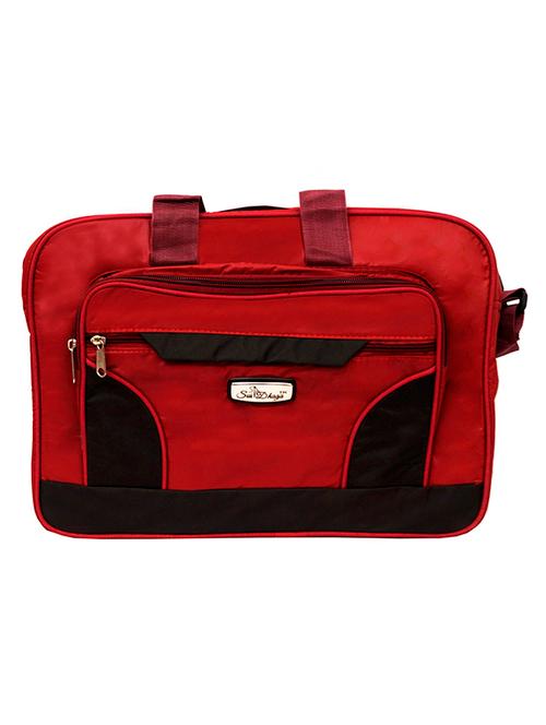 red polyester luggage bag - 13744597 - Very Small Image - 1