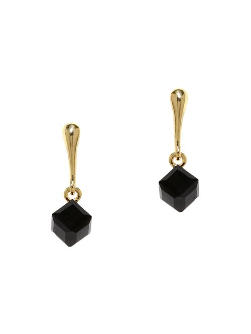 black metal drop earring - 13746107 - Very Small Image - 1