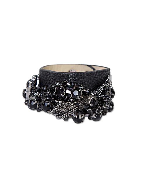 black metal bracelet - 13746613 - Very Small Image - 1
