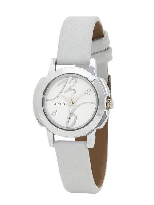 tarido new style analog  silver dial women watch - 13746864 - Very Small Image - 1