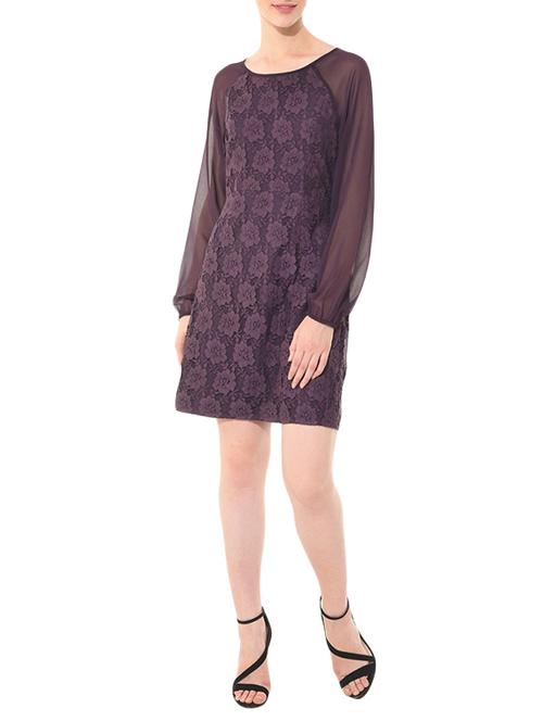 purple lace dress - 13747261 - Very Small Image - 1