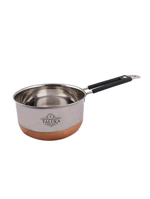stainless steel & copper bottom 2 ltrs saucepan - 13747657 - Very Small Image - 1