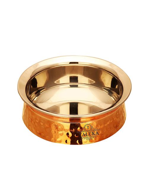 copper handi / pot steel inside capacity :- 200 ml - 13747665 - Very Small Image - 1