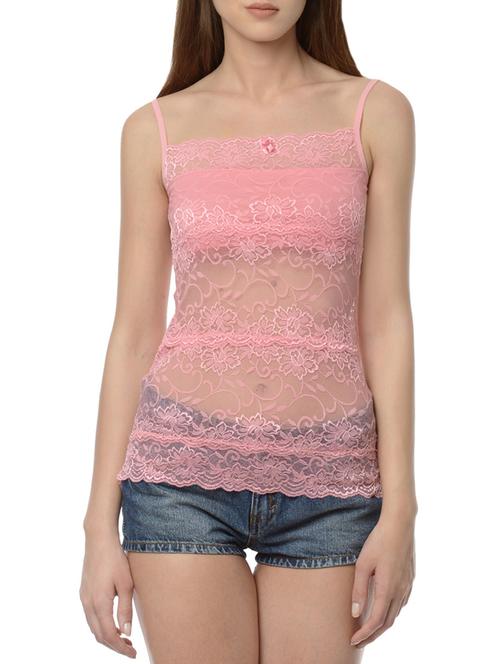 pink nylon camisole - 13748144 - Very Small Image - 1