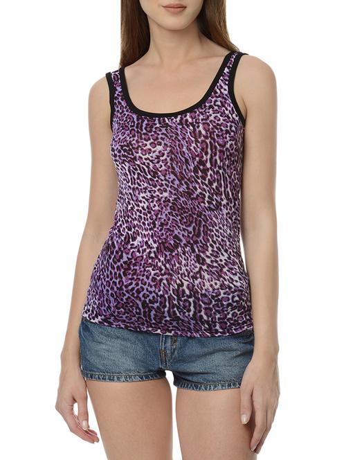 animal print scoop neck camisole  - 13748147 - Very Small Image - 1
